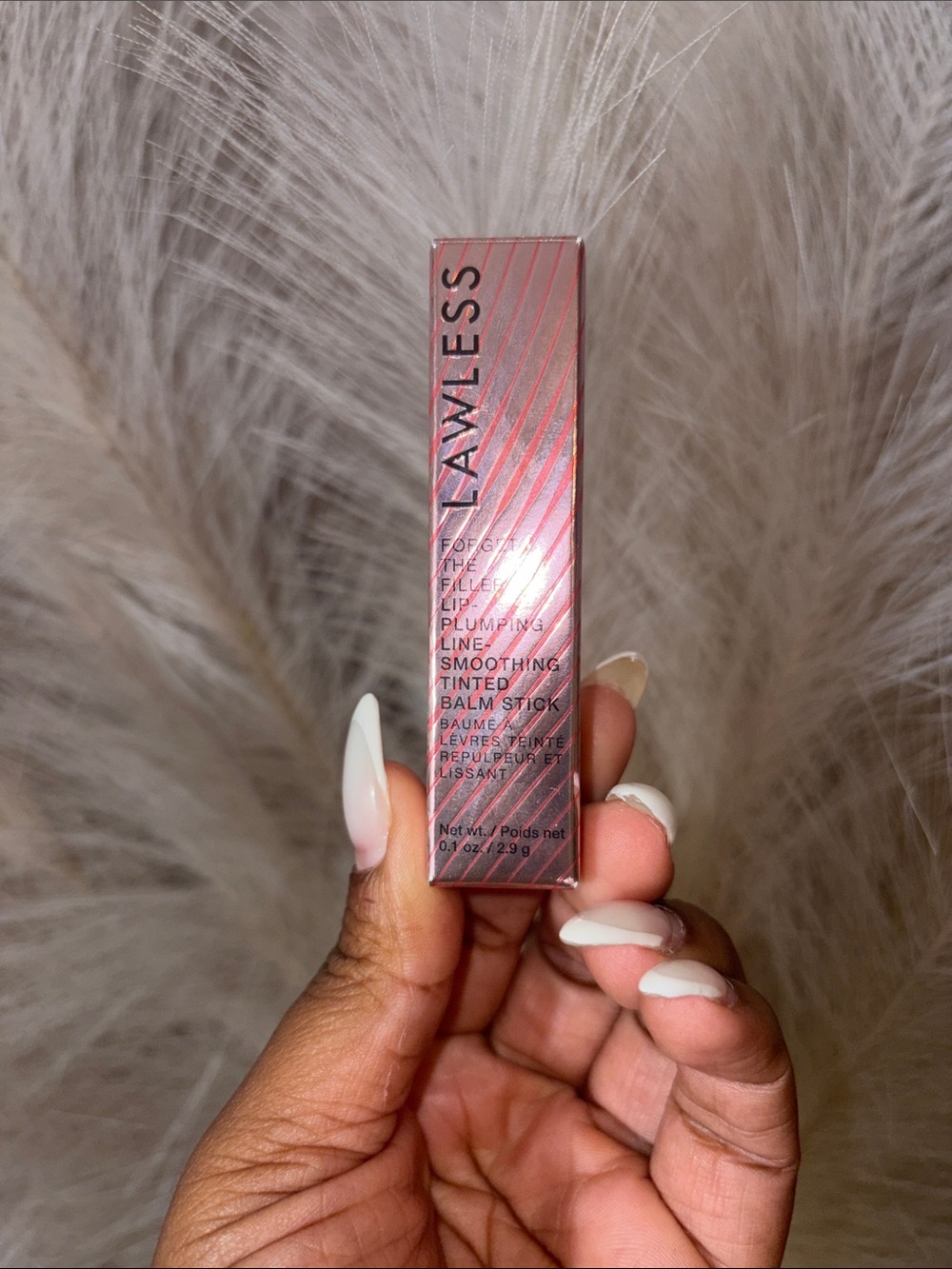 LAWLESS Tinted Balm Stick — Rose Metallic Pink Packaging - Picture 2 of 7
